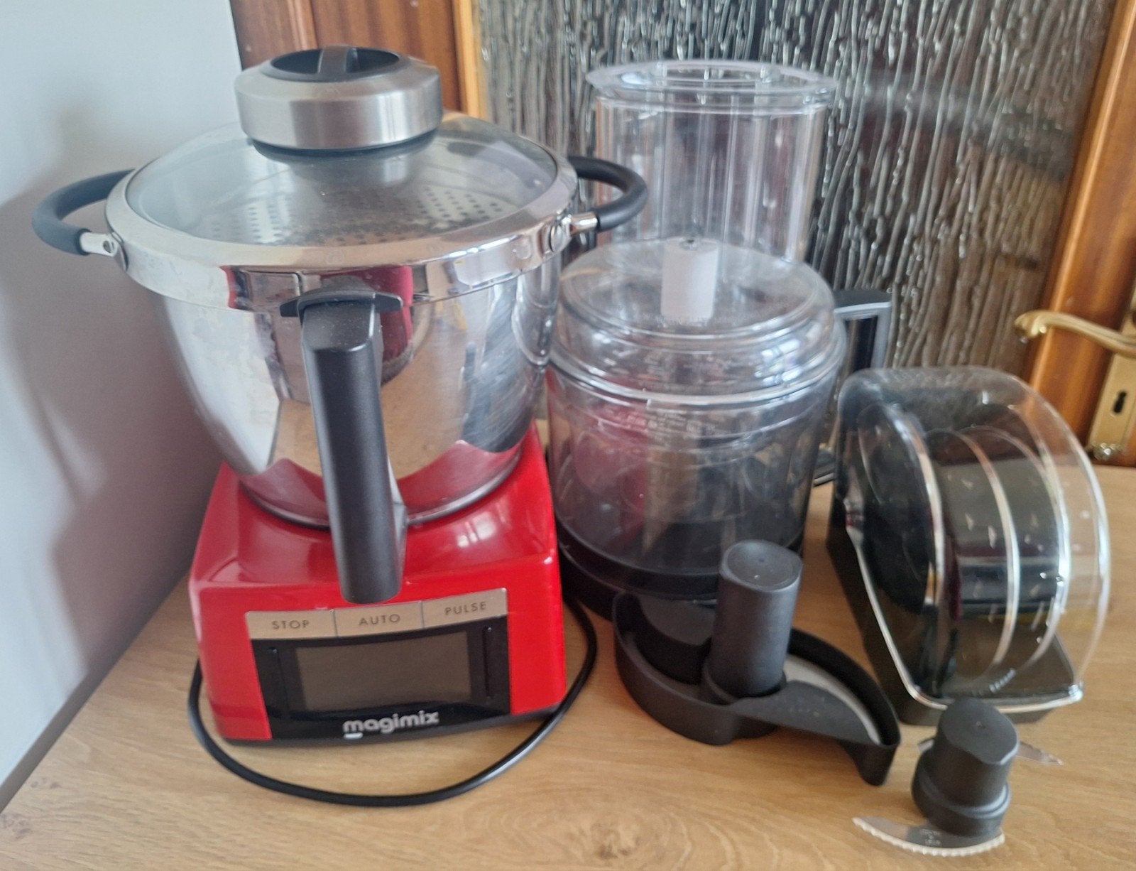 Magimix Cook Expert Rouge, Electroménager, 3 à 4 litres, Enlèvement ou Envoi, Comme neuf, 3 vitesses ou plus