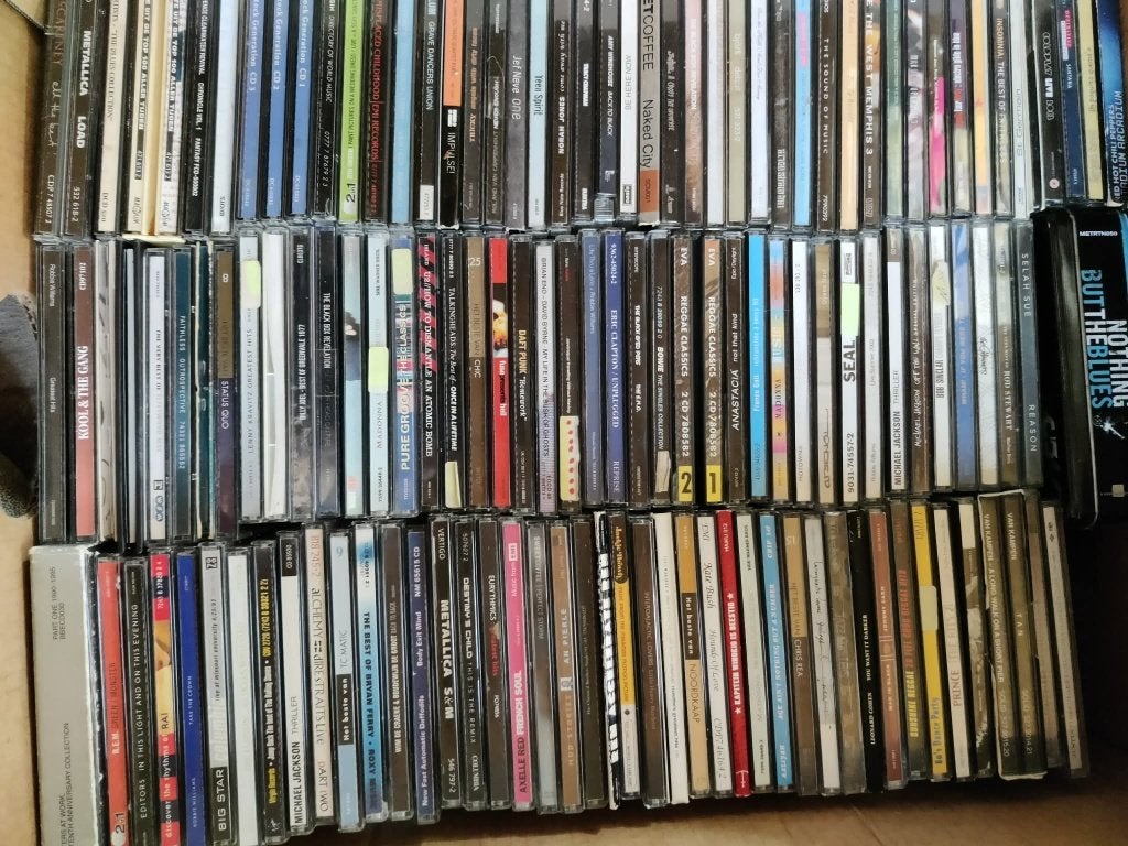 180 rockcd's: nirvana, bob marley, dire straits, queen, ..., Ophalen of Verzenden