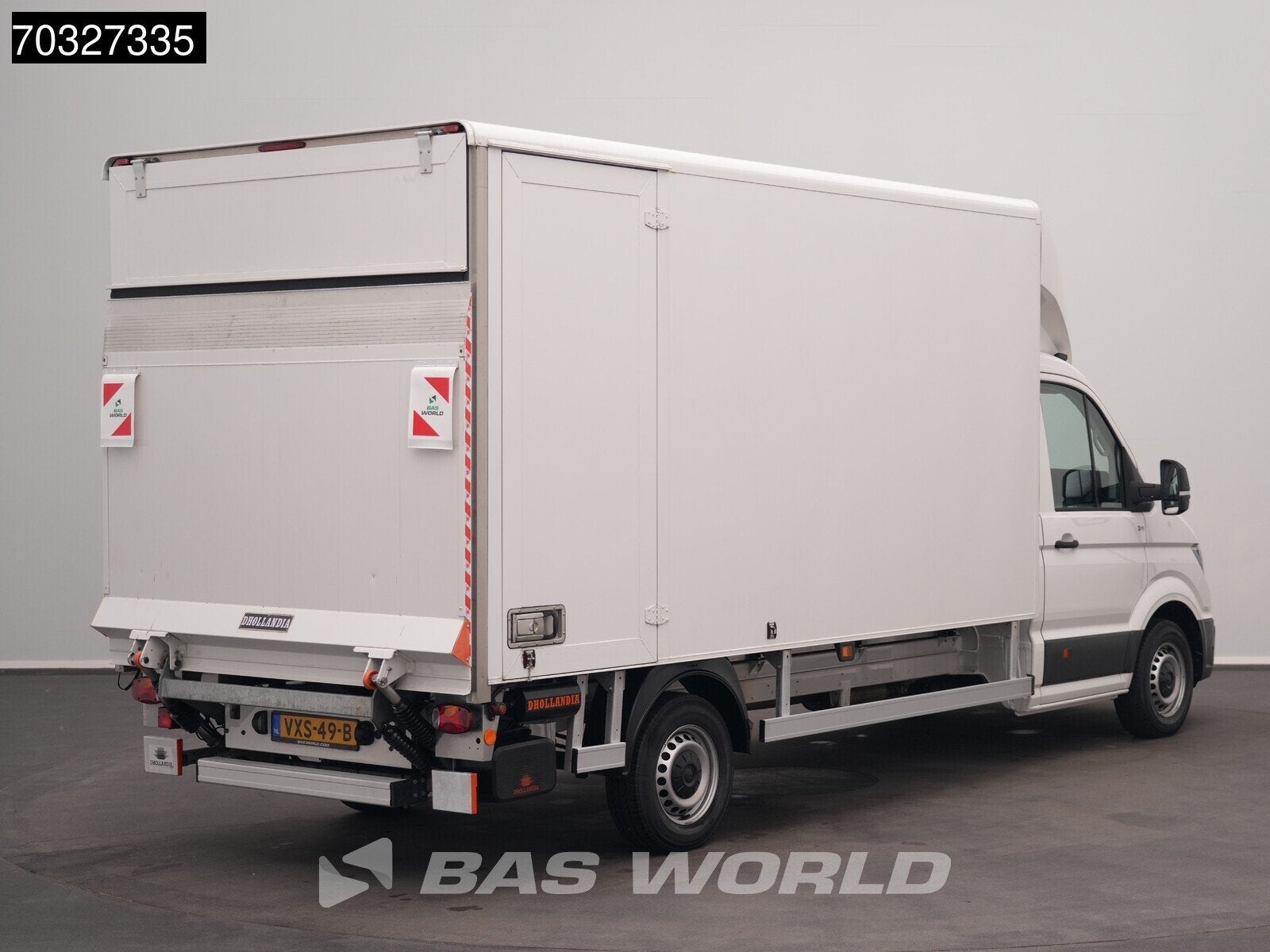 Volkswagen Crafter 140pk Automaat Laadklep Zijdeur Bakwagen, Auto's, Automaat, Stof, Gebruikt, Euro 6