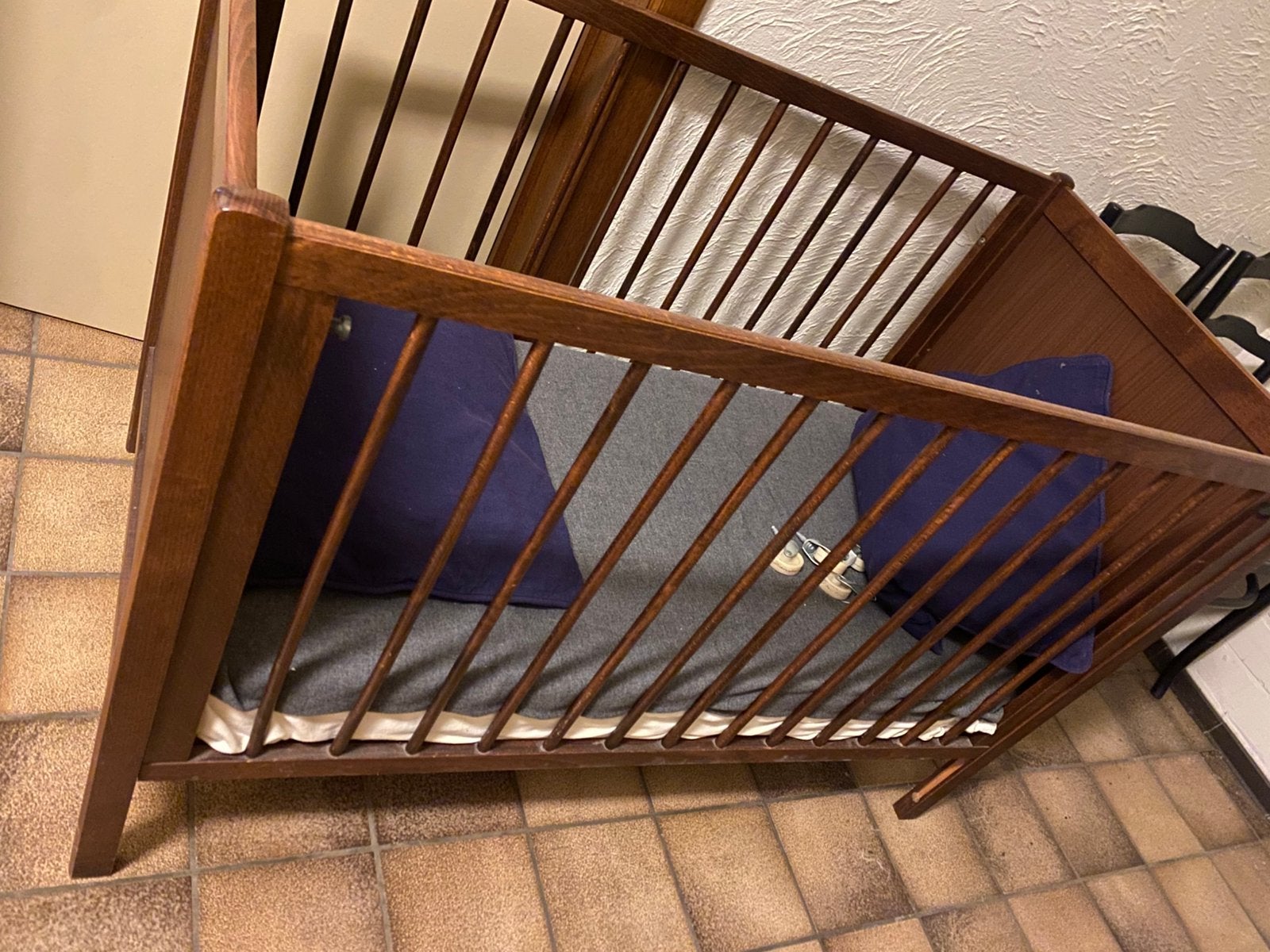 Babybed, Ophalen, Gebruikt
