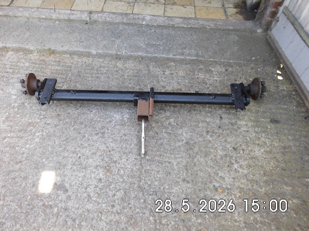 torsie as 750kg komt van aanhanger van 1m breed, Enlèvement, Utilisé