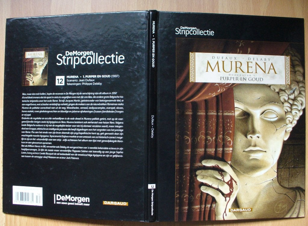MURENA 1 - PURPER EN GOUD - HC DE MORGEN SPOTLIGHT DUPUIS, Eén stripboek, Ophalen of Verzenden, Zo goed als nieuw, Delaby