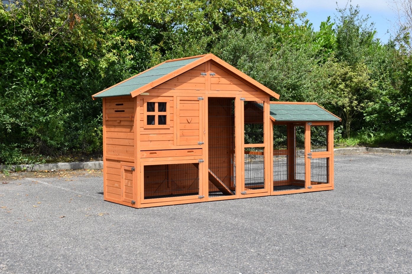 Nieuw Konijnenhok Konijnenverblijf - Geen verzendkosten, Dieren en Toebehoren, Knaagdieren en Konijnen | Hokken en Kooien, 110 cm of meer