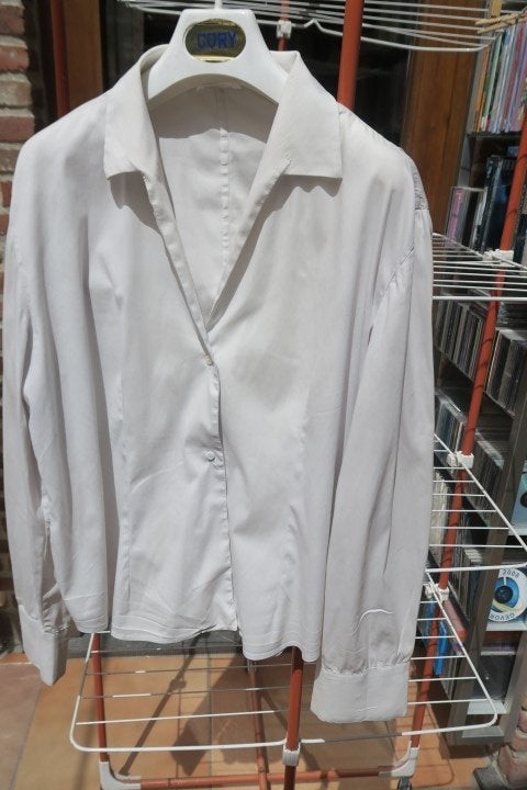 Blouse off-white Blanckelly mt 44, Kleding | Dames, Blouses en Tunieken, Overige kleuren, Maat 42/44 (L), Ophalen of Verzenden