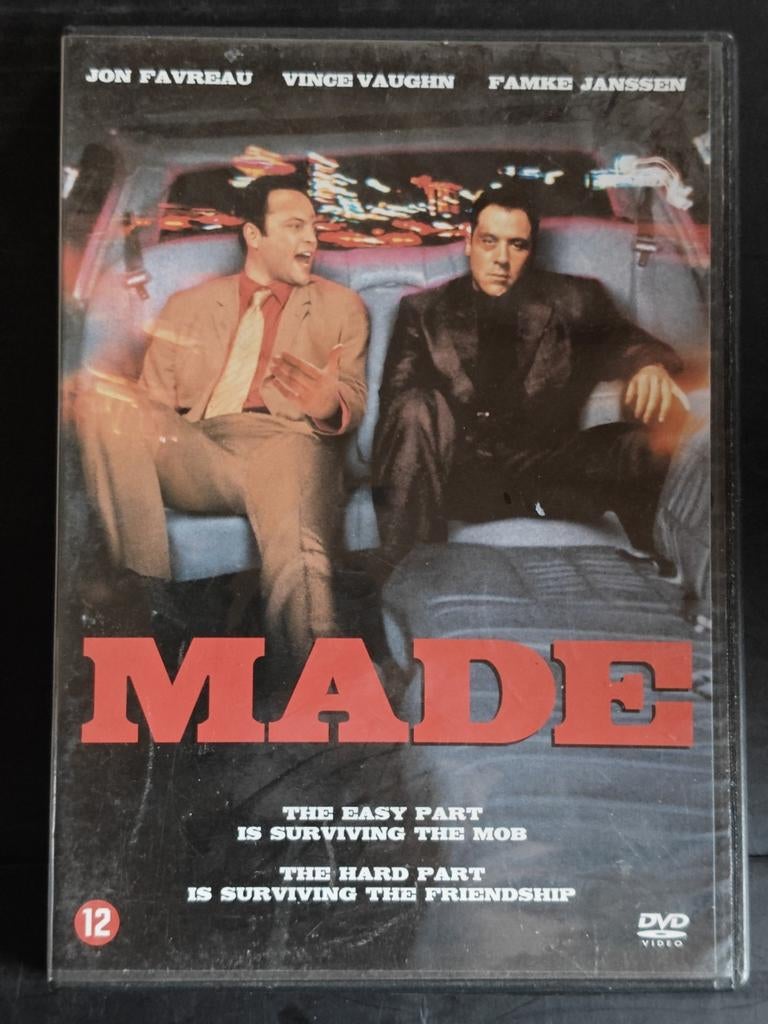 Made (met Jon Favreau, Vinge Vaugh, Famke Janssen), À partir de 12 ans, Envoi, Utilisé, Thriller d'action