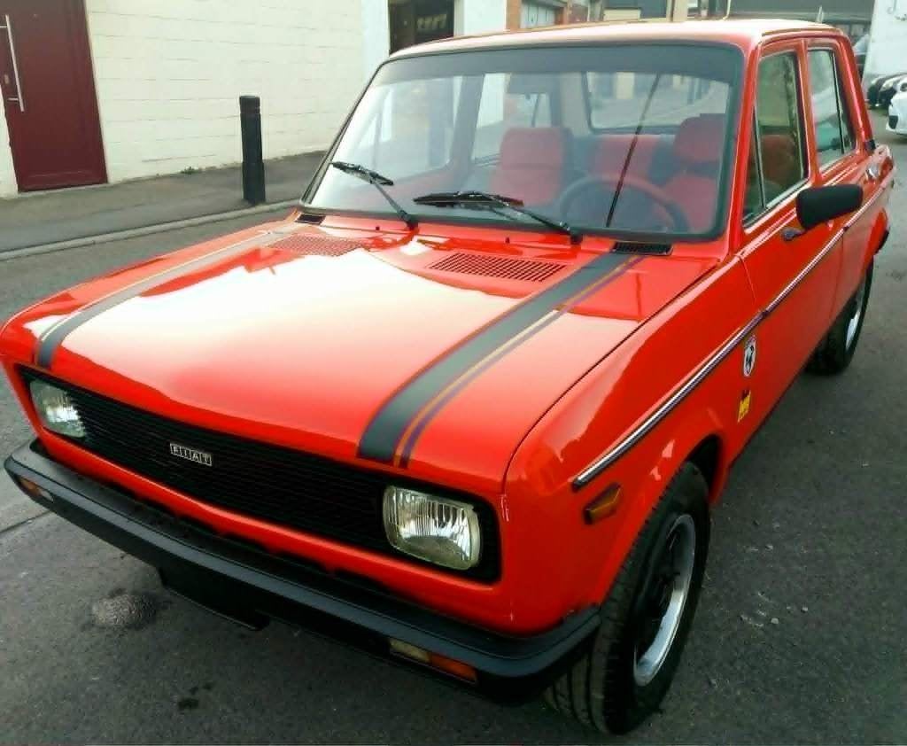 FIAT 128 C L, Rouge, Achat, 4 portes, Boîte manuelle