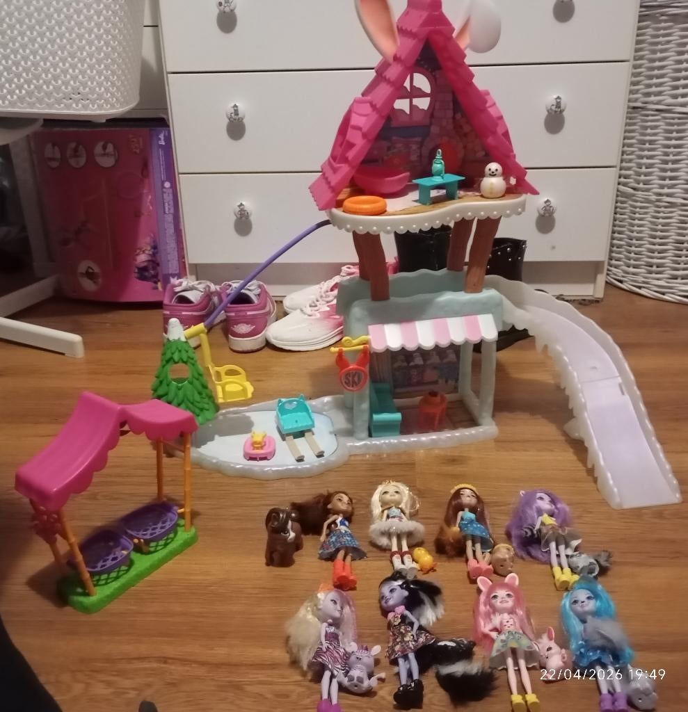 Lot enchantimals, Enlèvement, Utilisé, Autres types