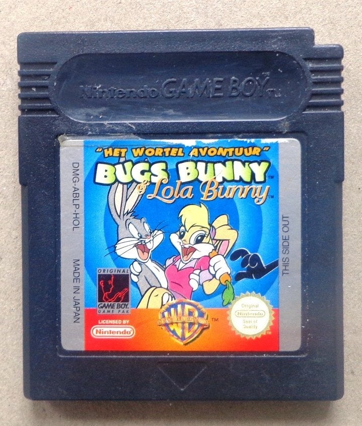 Bugs Bunny & Lola Bunny Het Wortel Avontuur voor de Gameboy, Ophalen of Verzenden, Gebruikt