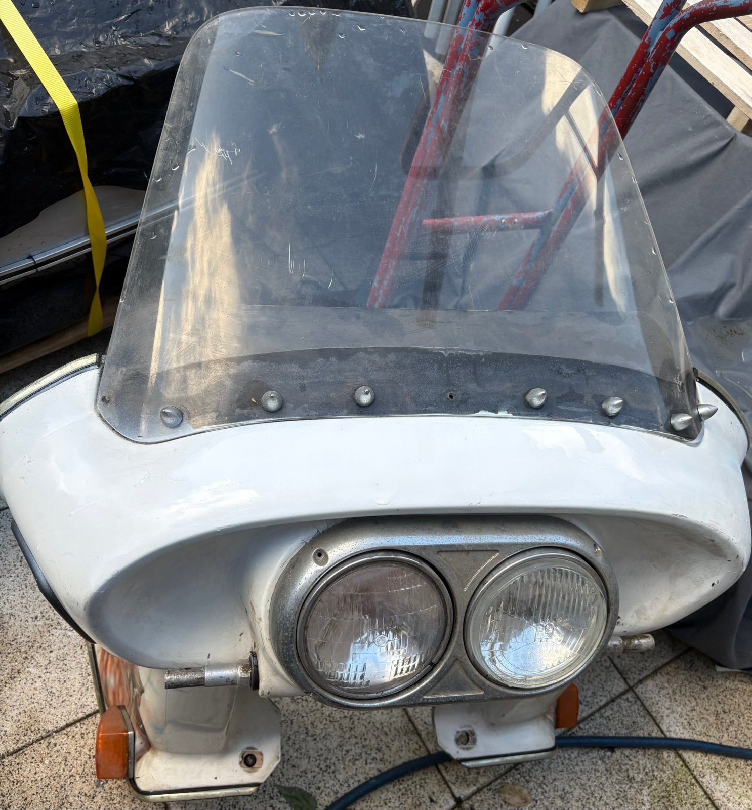 Harley Davidson shovelhead fairing vetter, Verzenden