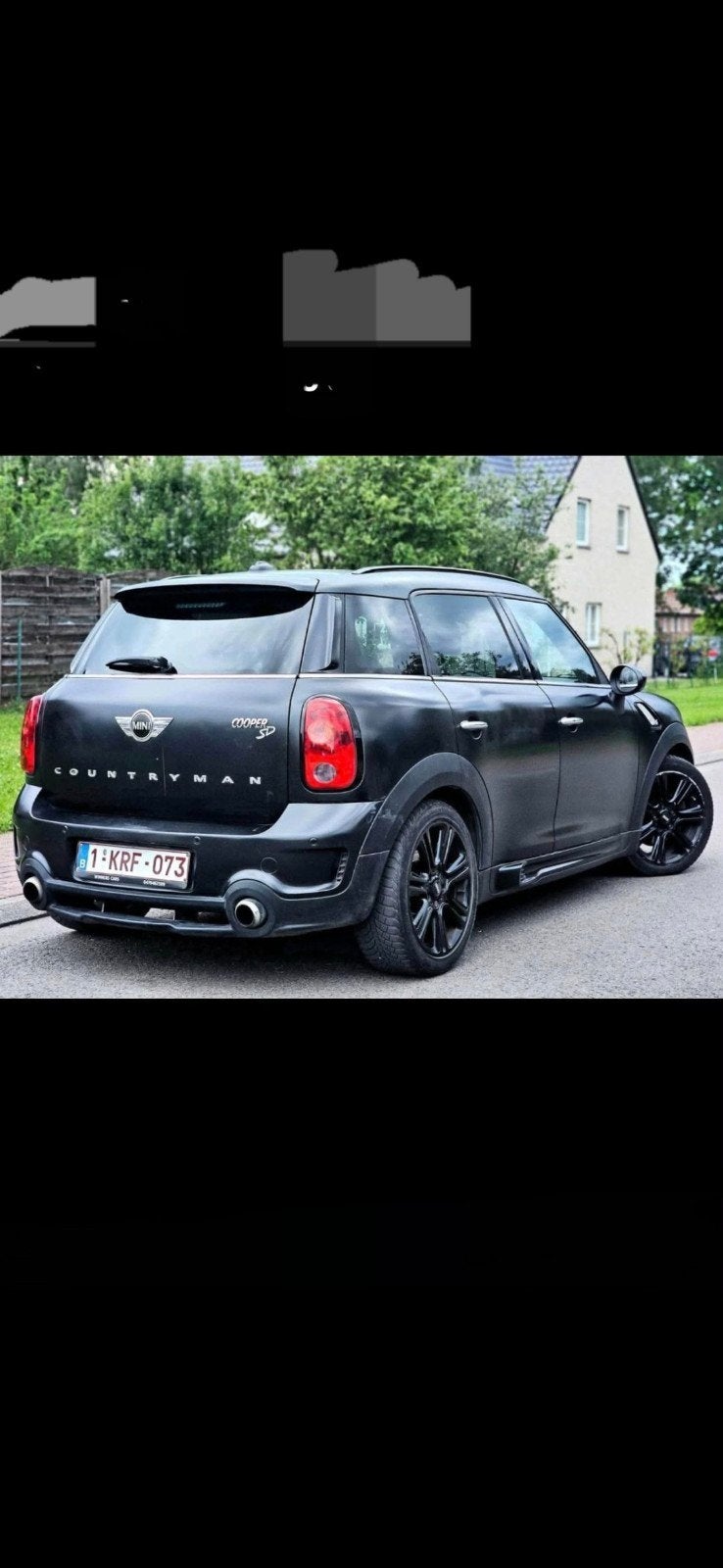 Mini Coutryman sport  All4 roue en motricité permanent, Auto's, Automaat, Zwart, Countryman, Zwart