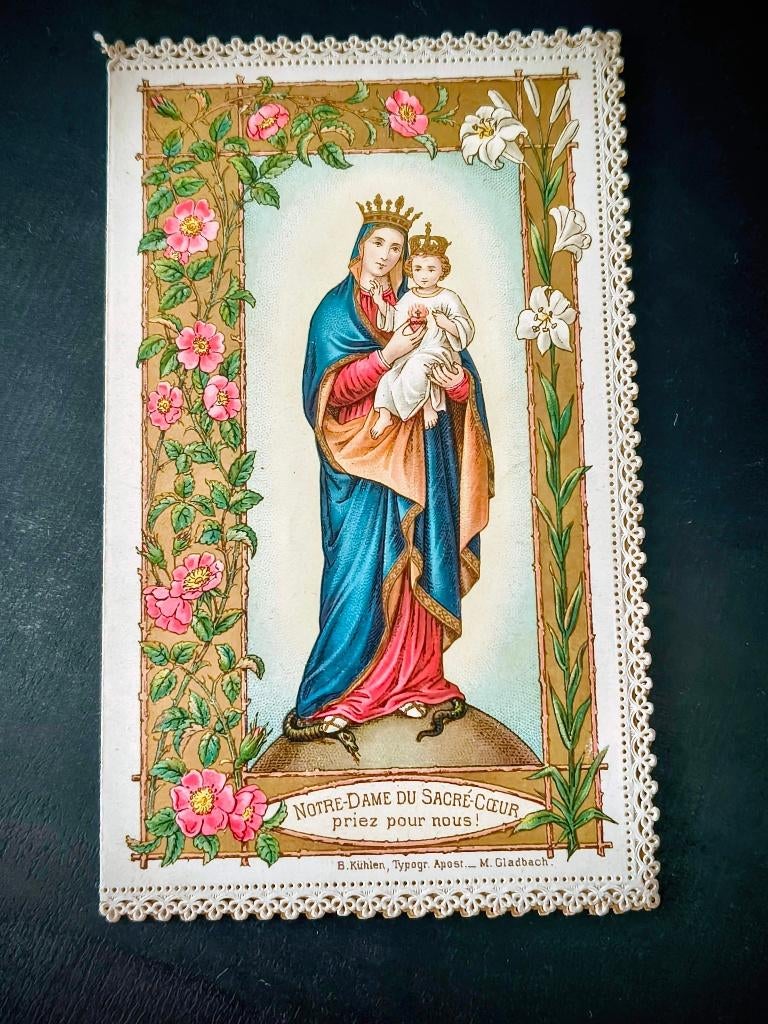 ZELDZAAM 1890 Vade-Mecum O.L.V. Heilig Hart, Antiek en Kunst, Antiek | Religieuze voorwerpen, Ophalen of Verzenden