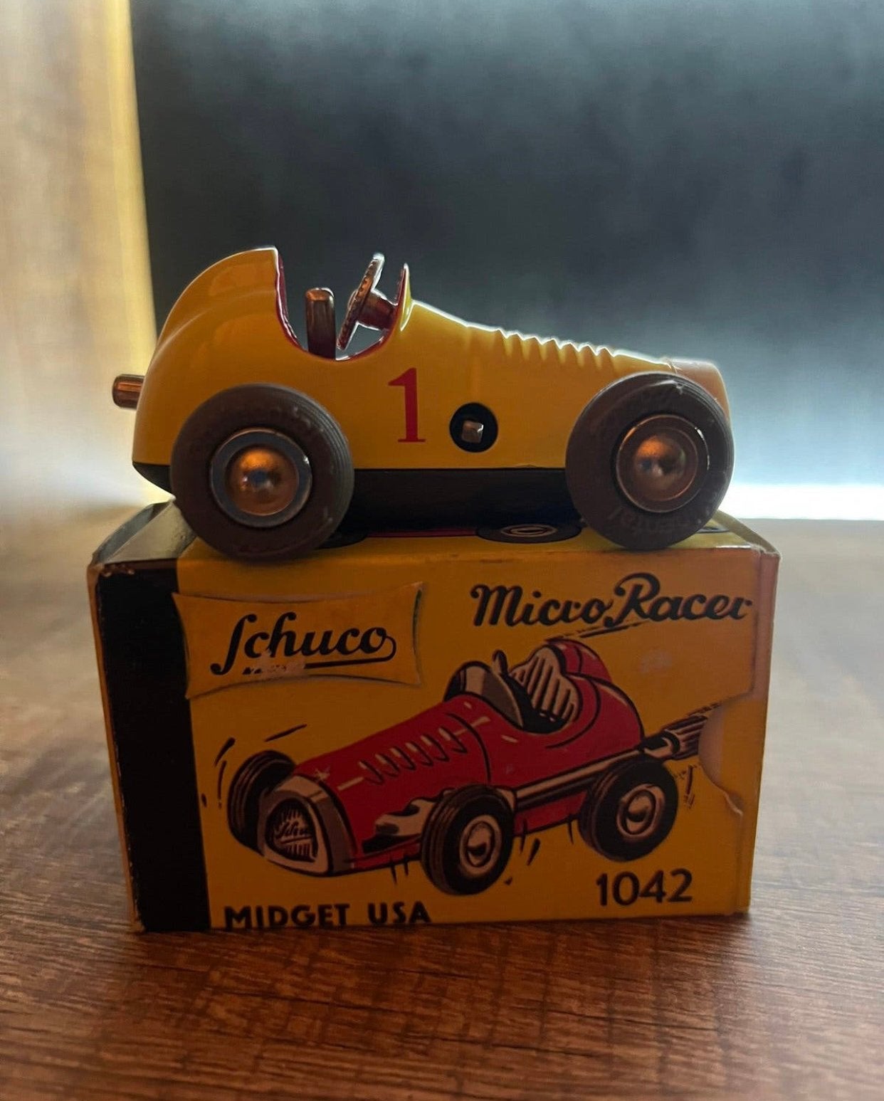 Schuco micro racer 1042 midget racer, Hobby en Vrije tijd, Modelauto's | 1:43, Ophalen of Verzenden, Nieuw, Auto, Schuco