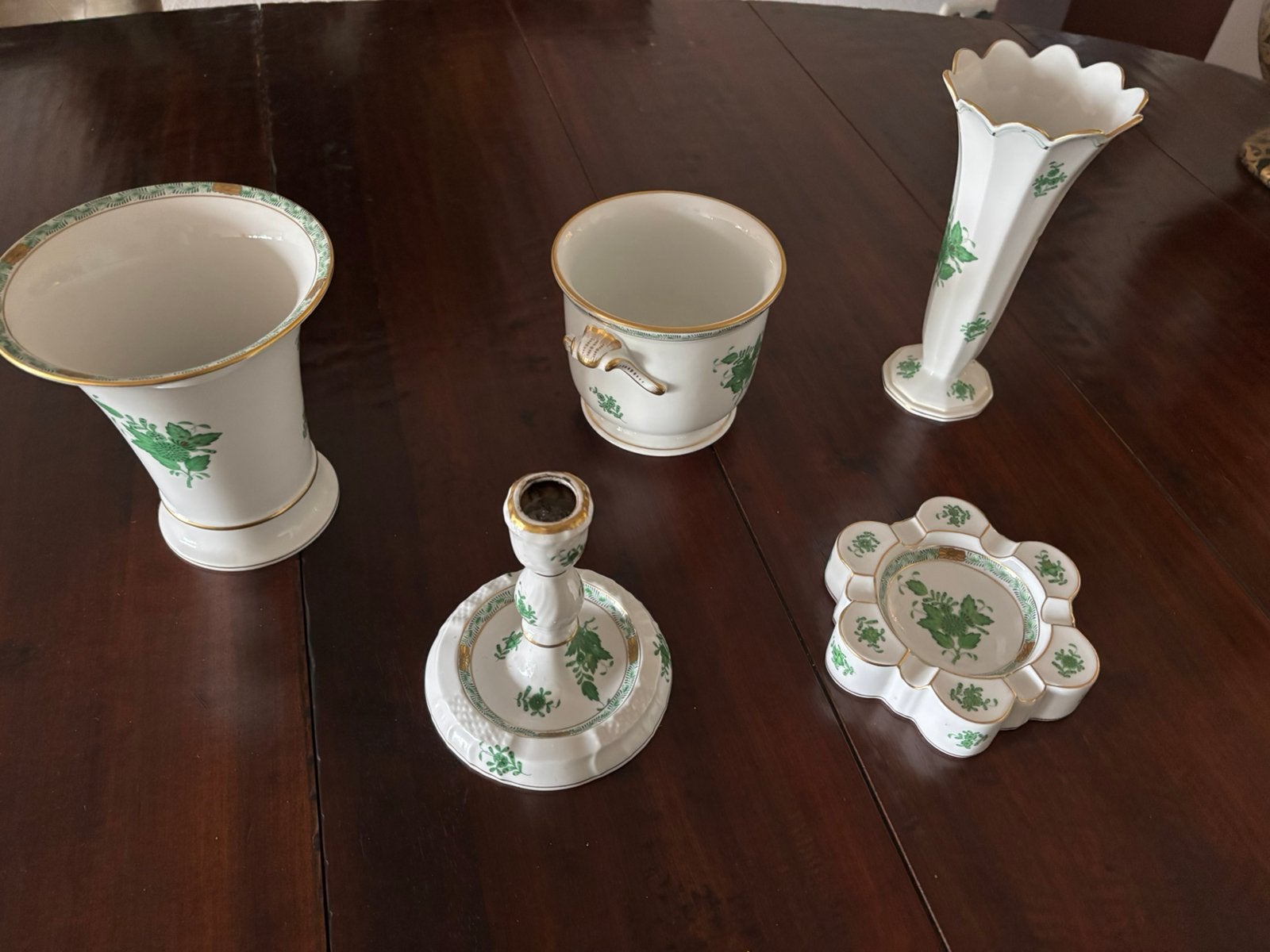 Herend porselijn set, Enlèvement