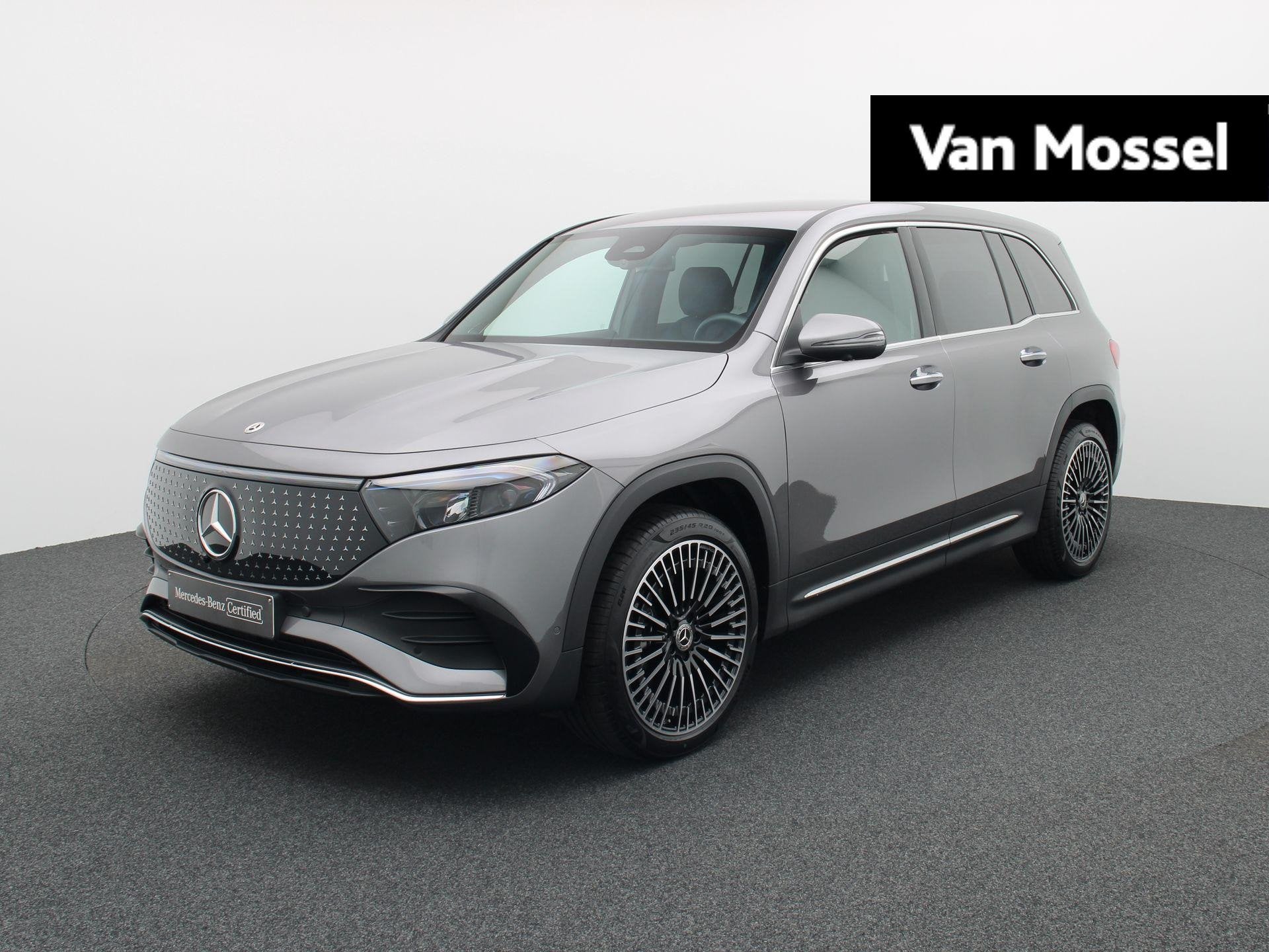 Mercedes-Benz EQB 250+ AMG LINE + HEAD UP + BURMESTER + CARP, Auto's, Mercedes-Benz, Dealer onderhouden, Stof, Gebruikt, 5 zetels
