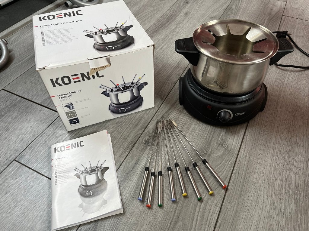 Fondue, Enlèvement ou Envoi, Comme neuf, Électrique, Service à fondue