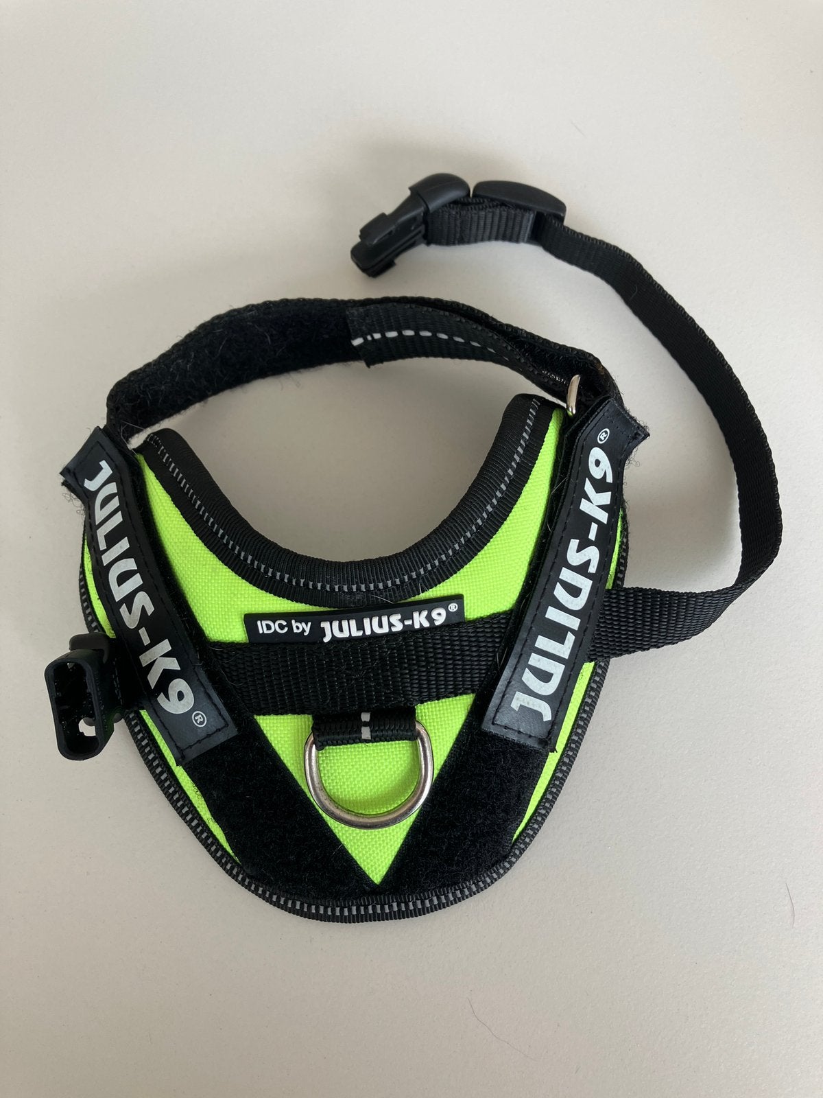 Julius-K9 IDC Powertuig / hondenharnas maat 3XS/ neonkleur., Dieren en Toebehoren, Ophalen of Verzenden, Zo goed als nieuw