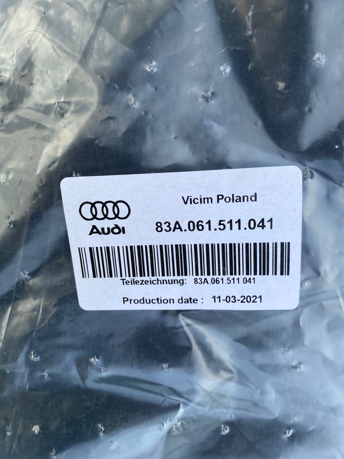 Voetmatten Audi Q3 2021, Computers en Software, Pc- en Netwerkkabels, Ophalen, Nieuw