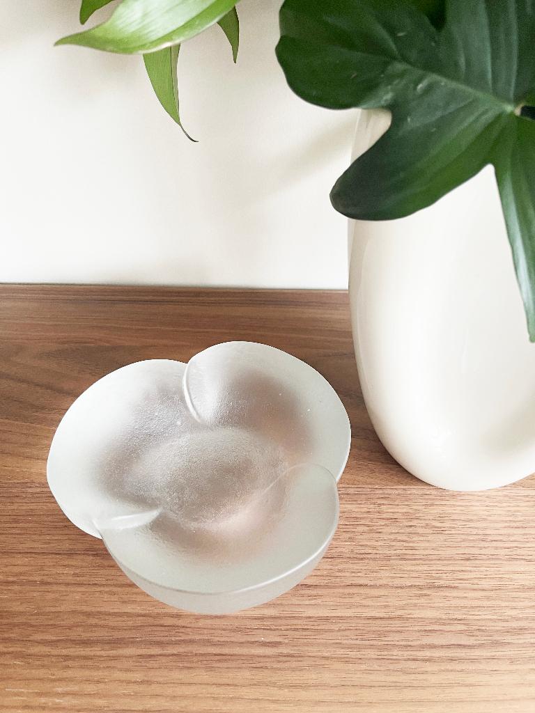 Plat ou cendrier vintage en verre Peill & Putzler, Enlèvement ou Envoi