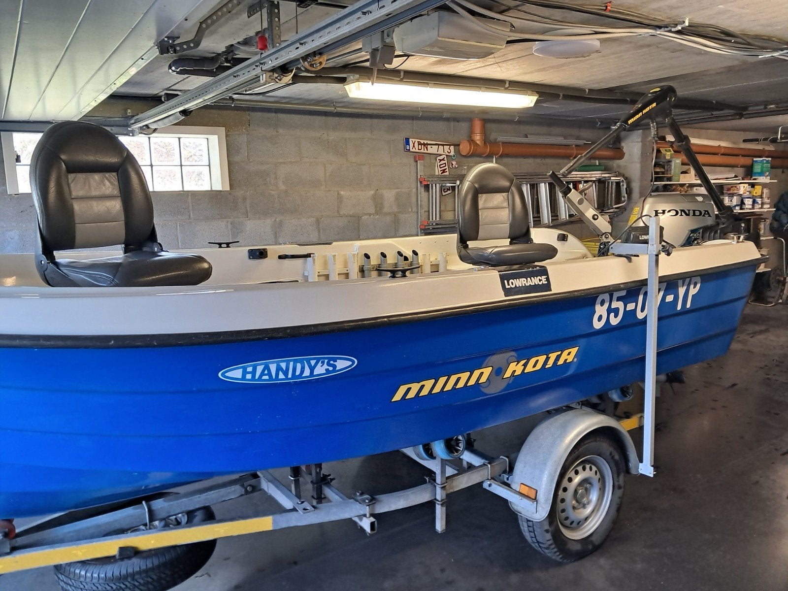 ryds 435 s roof visboot, Watersport en Boten, Vis- en Consoleboten, Ophalen, Overige merken, Gebruikt, 4 m