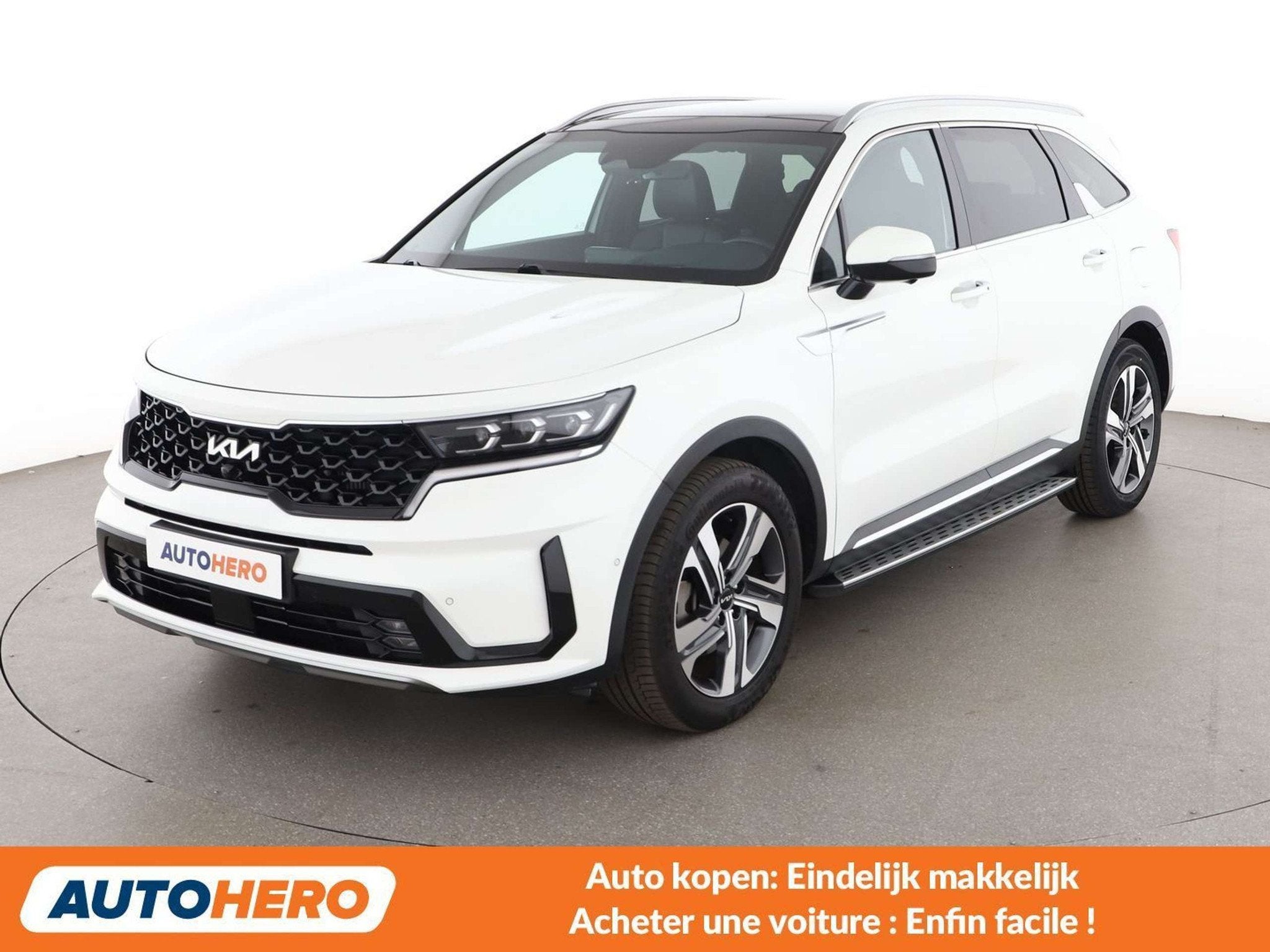 Kia Sorento 1.6 TGDI Plug-in Hybrid Platinum 4WD (bj 2022), Auto's, Automaat, Gebruikt, Hybride Elektrisch/Benzine, SUV of Terreinwagen