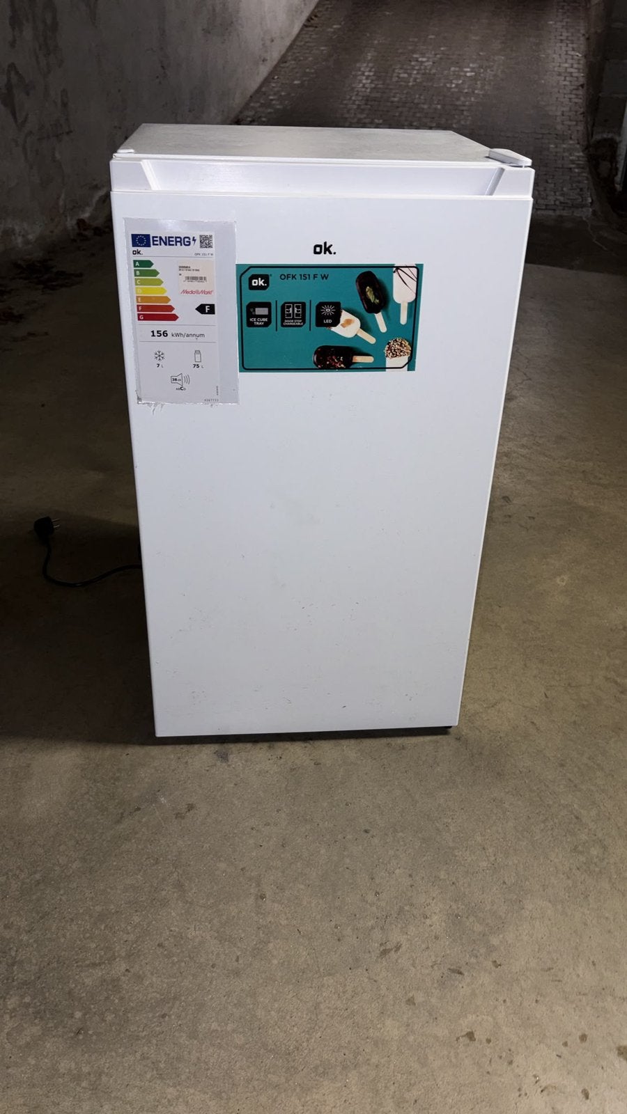 koelkast, Elektronische apparatuur, Koelkasten en IJskasten, Ophalen, Zo goed als nieuw