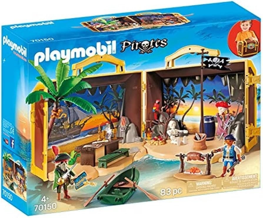 Playmobil Piraten Take Along Island (70150), Ophalen, Pirates, Complete set, Overige typen