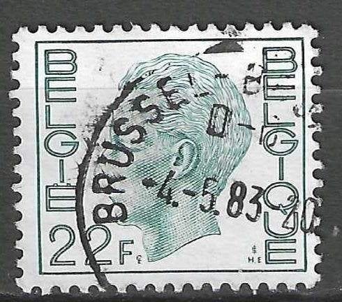 Belgie 1979 - Yvert 1950 /OBP 1945 - Boudewijn (ST), Postzegels en Munten, Verzenden, Gestempeld, Gestempeld, Koninklijk huis