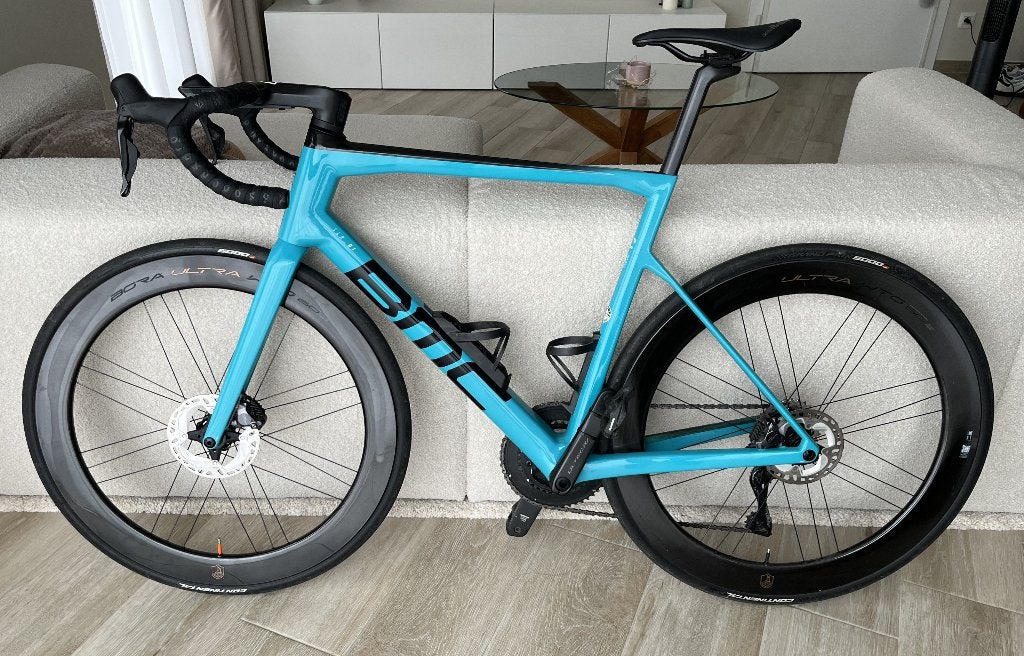 BMC SLR01 THREE, Fietsen en Brommers, Fietsen | Racefietsen, Gebruikt, Heren, Overige merken, Schijfrem, Carbon, 57 tot 61 cm