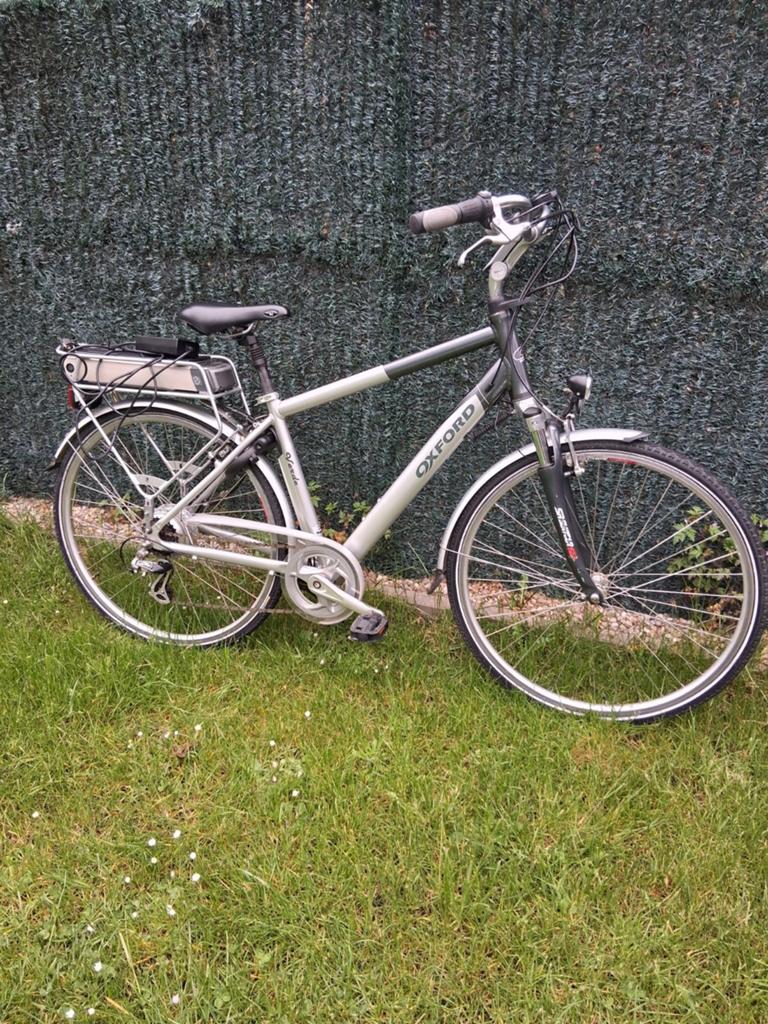 Elektrische fiets voor onderdelen, Ophalen
