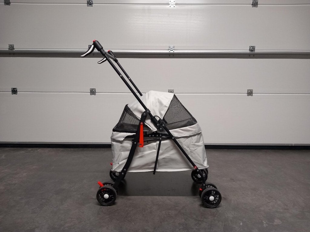 Hondenbuggy, Ophalen, Zo goed als nieuw