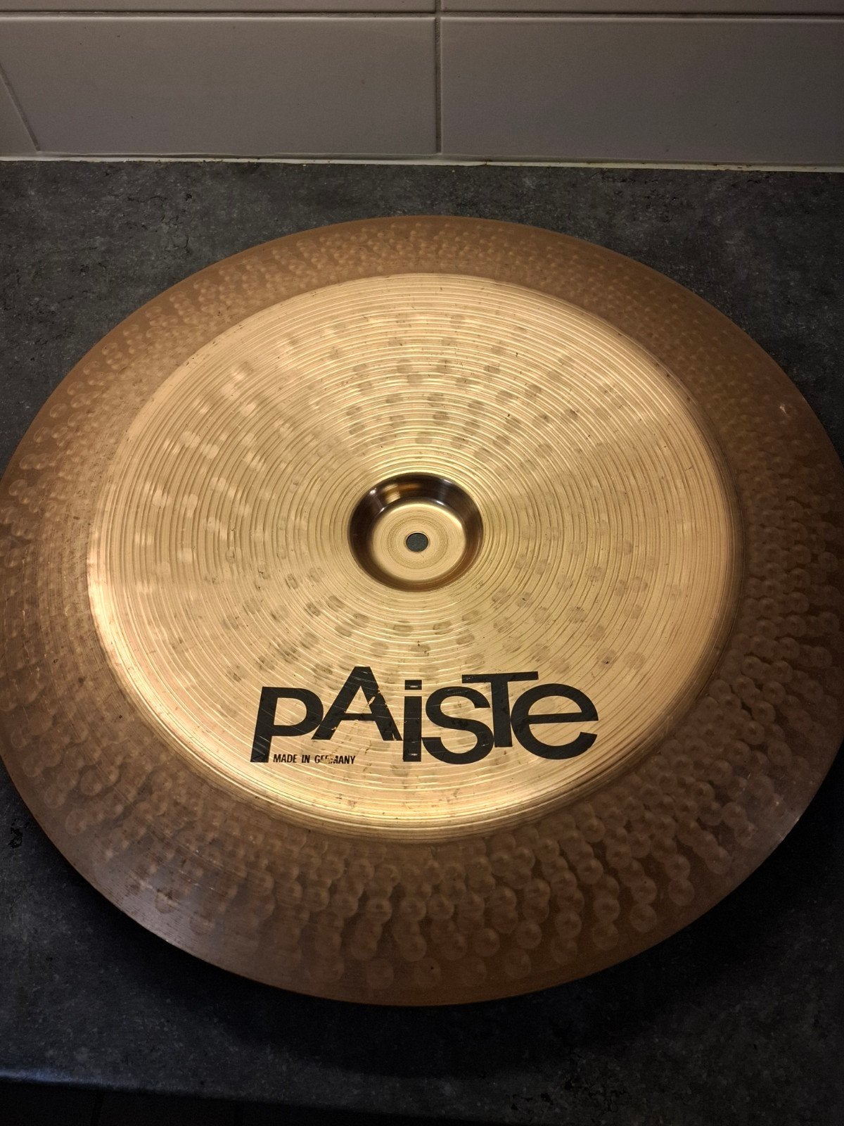Paiste alpha 18 inch China cymbaal voor uw drumstel in zgst, Muziek en Instrumenten, Instrumenten | Toebehoren, Ophalen of Verzenden