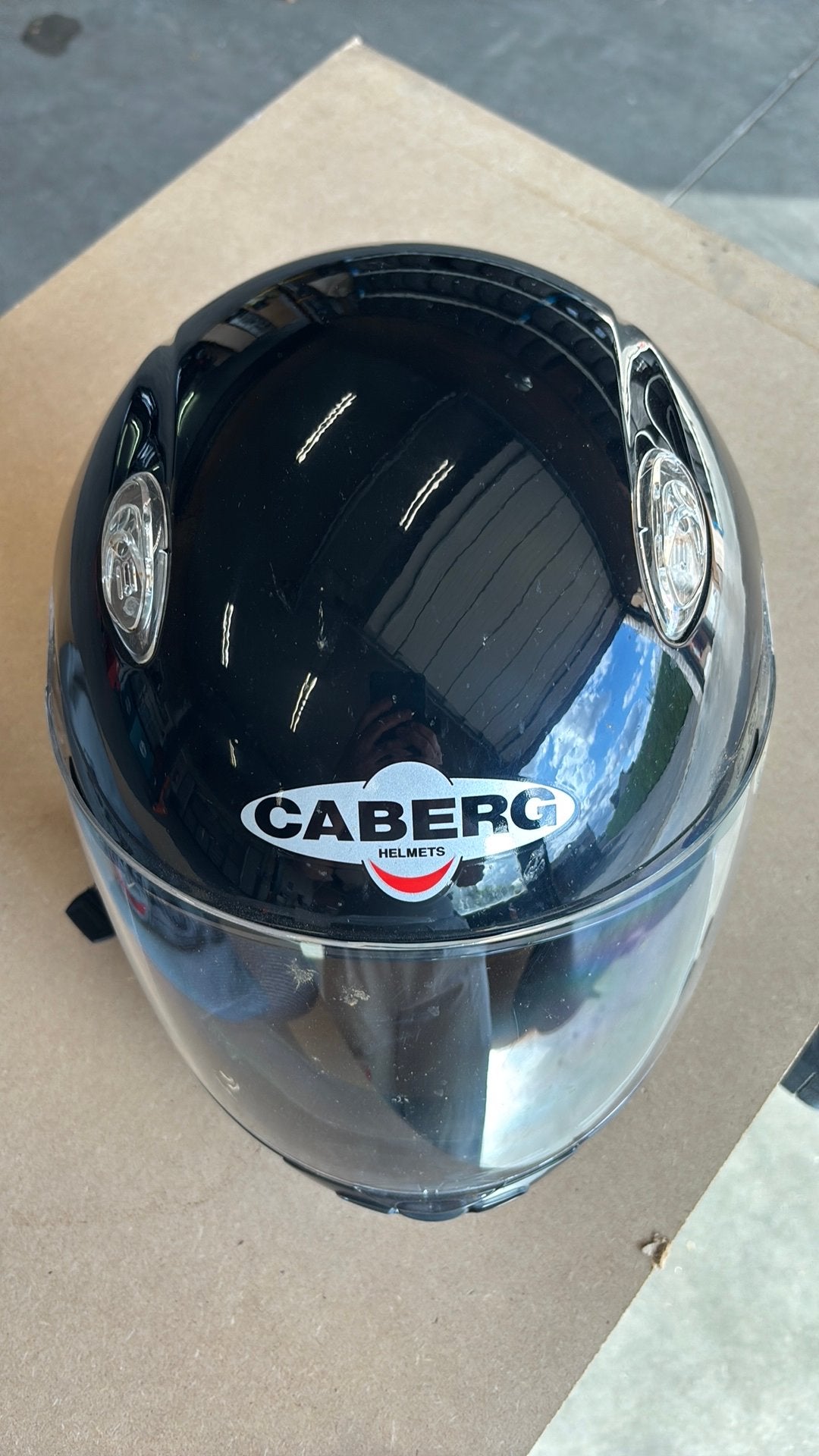 Motorhelm Caberg, Ophalen, Zo goed als nieuw