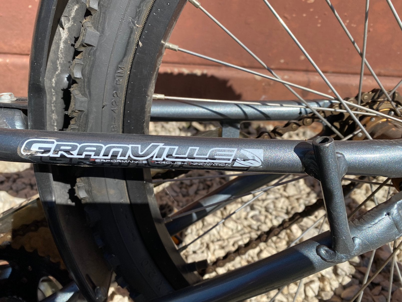 Aangangfiets, Fietsen en Brommers, Ophalen, Terugtraprem, Gebruikt, 26 inch
