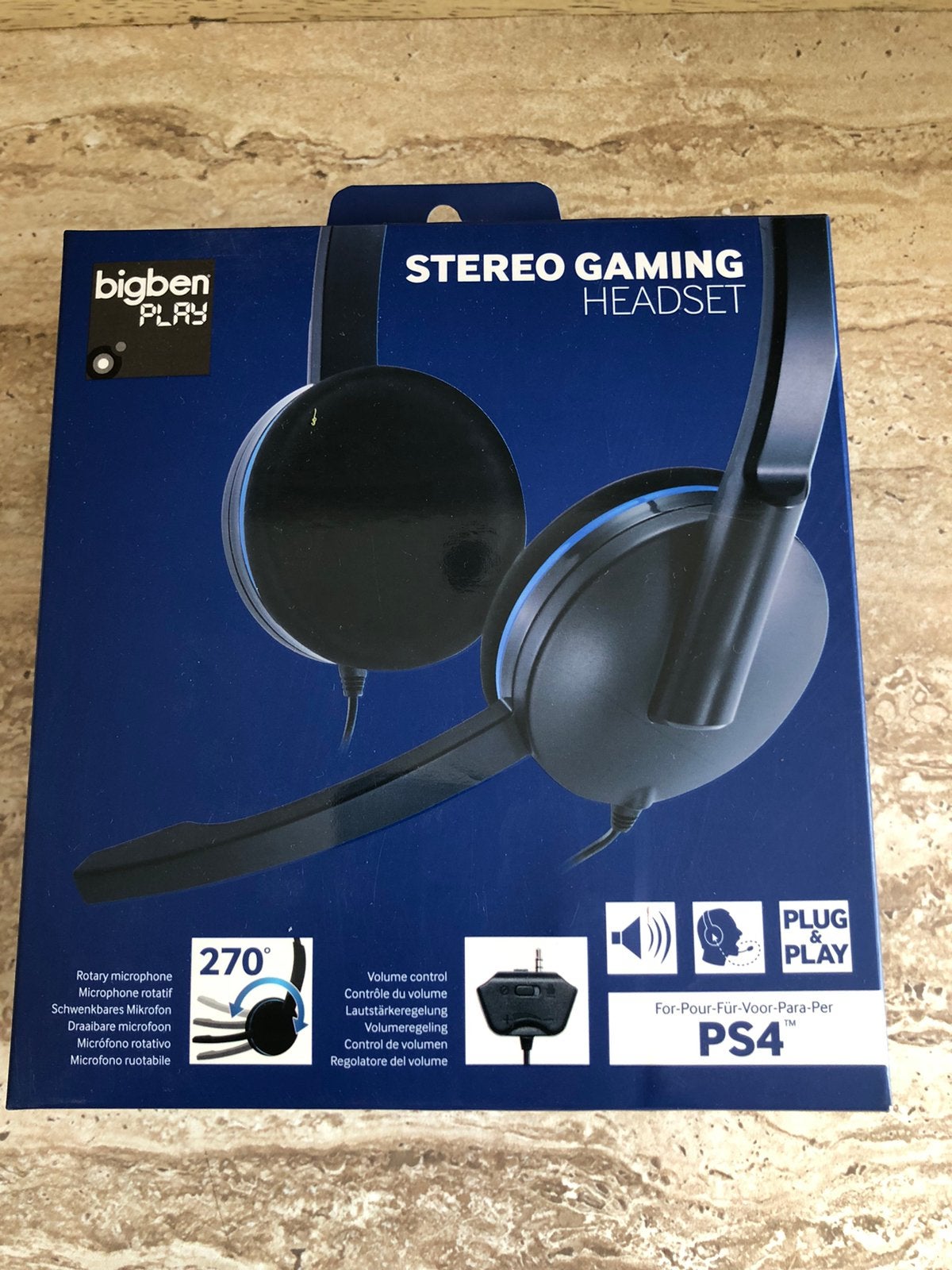 Nieuwe Headset stereo gaming Ps 4, Ophalen, Nieuw, Over-ear, Gaming headset