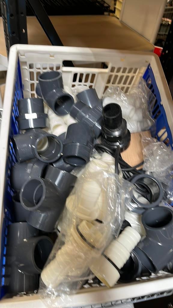 Zwembadkoppelingen mix, Ophalen, Zo goed als nieuw