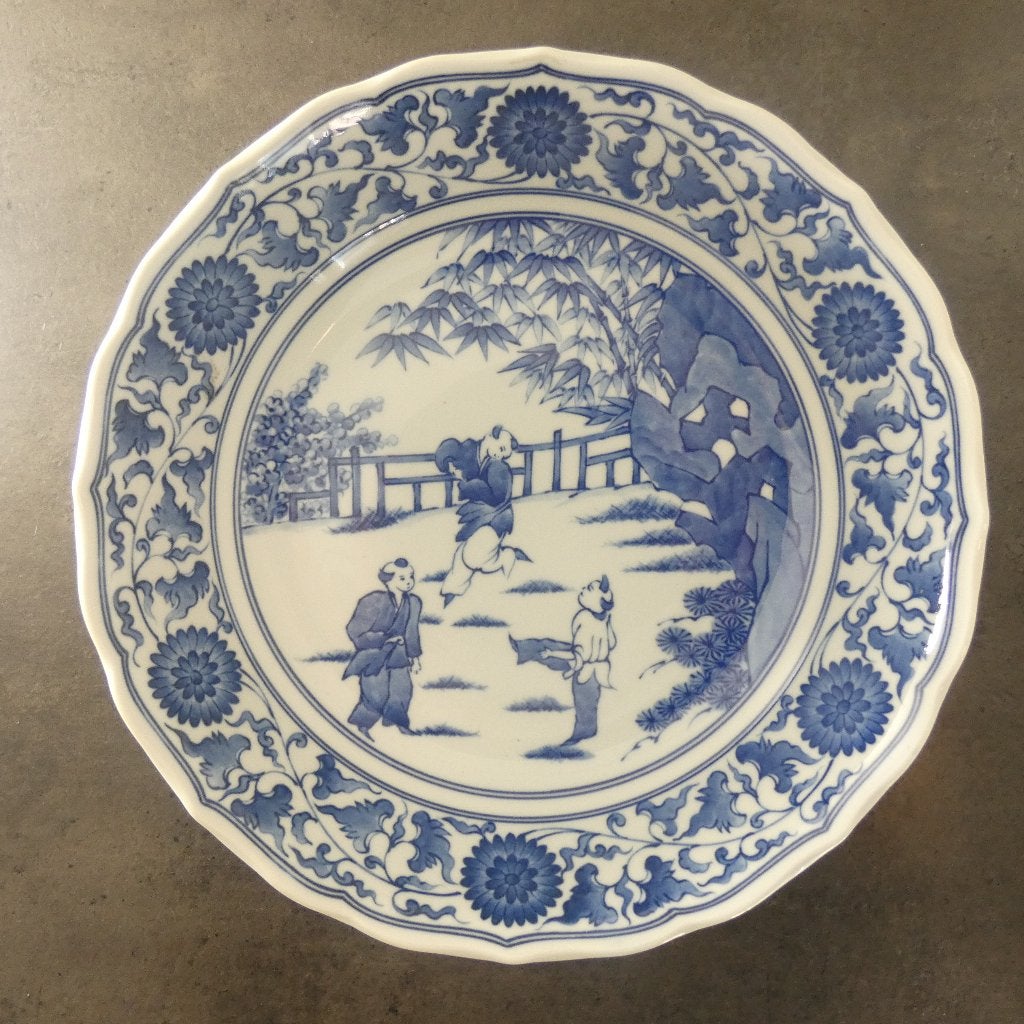 Japans Andres Sadek serveerschaal, 32 cm [2052], Ophalen of Verzenden