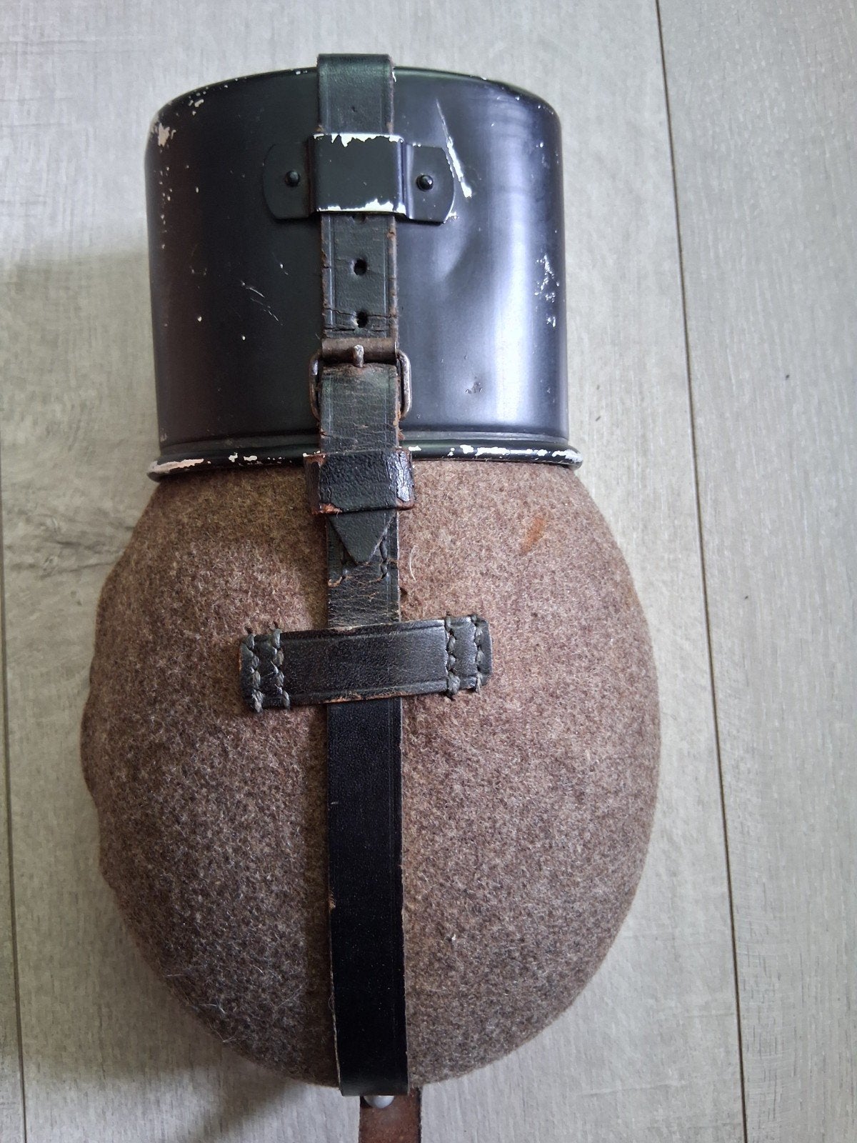 Duitse veldfles Polizei 1957, identiek aan WO2 versie, Collections, Objets militaires | Seconde Guerre mondiale, Enlèvement ou Envoi