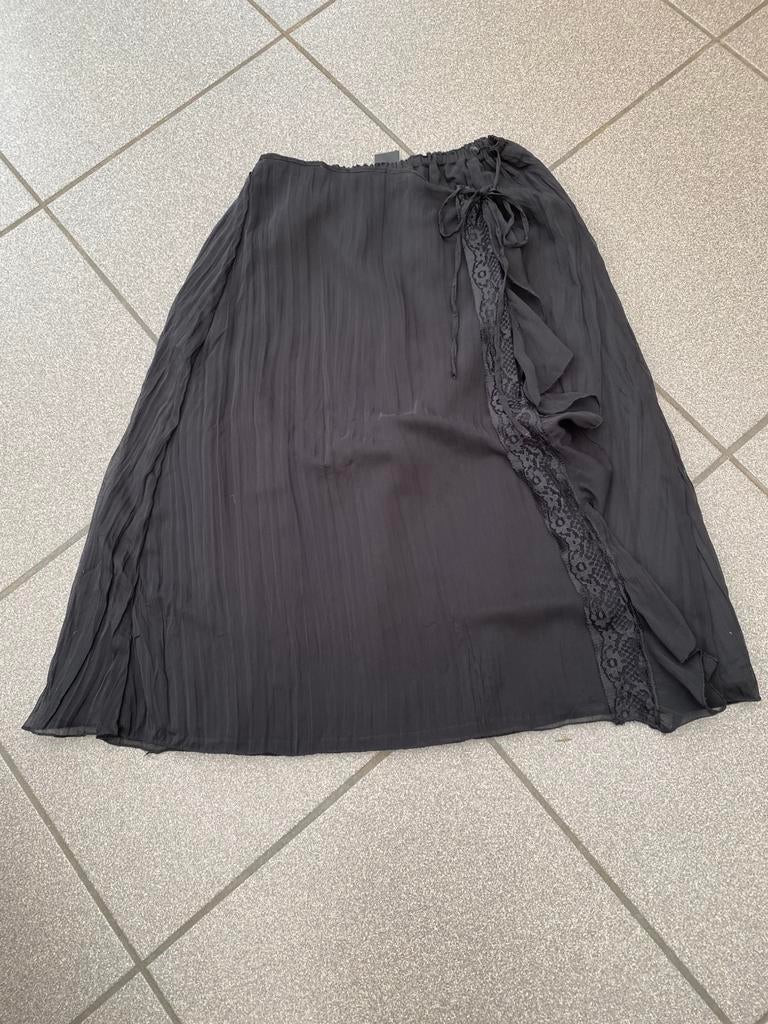 Dames wikkel rok D’ Anvry exclusieve 38, Kleding | Dames, Ophalen of Verzenden, Gedragen, Zwart