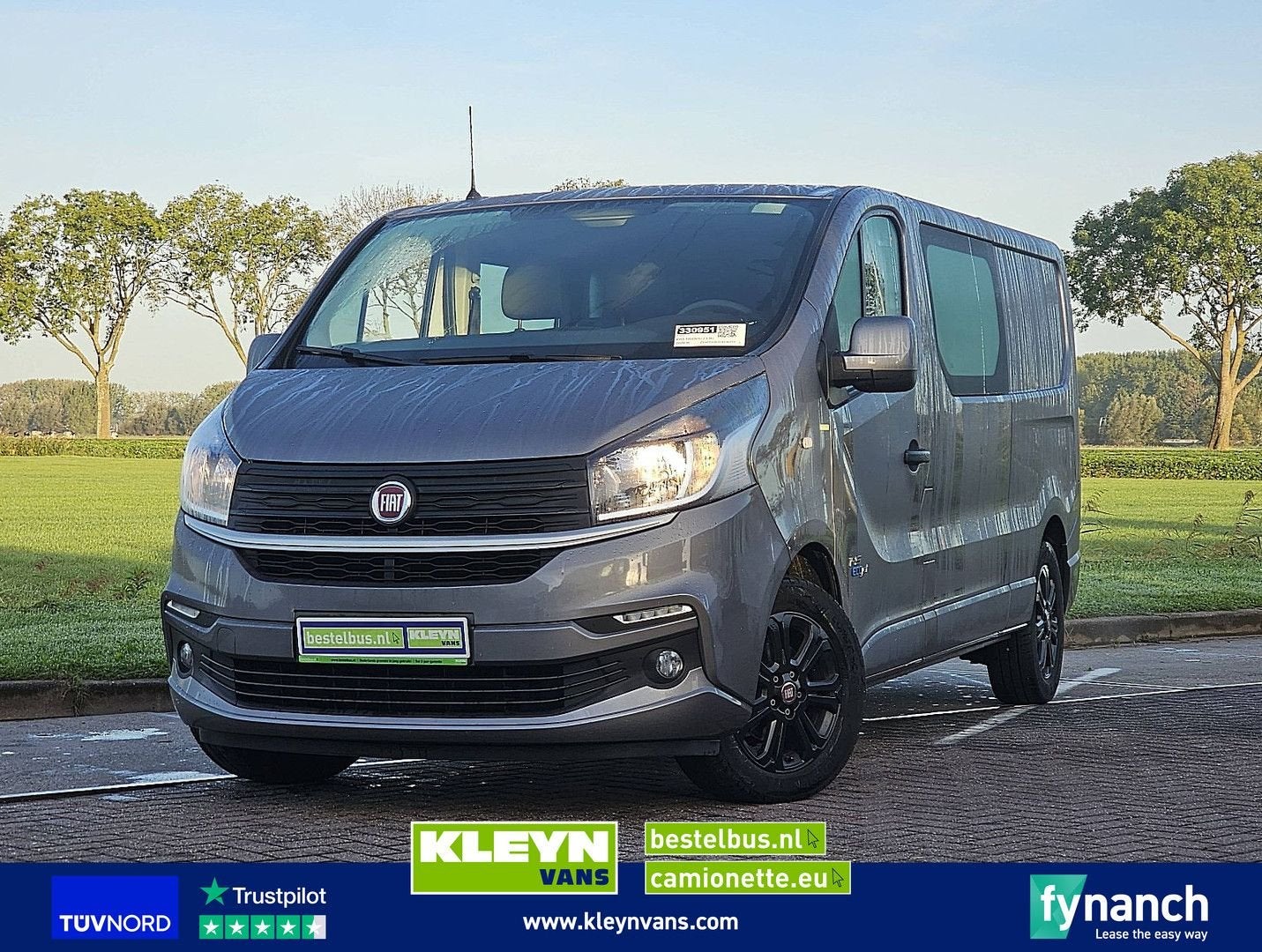 Fiat TALENTO 2.0 MJ ac dubbel cab EURO6, Autos, Argent ou Gris, Achat, Entreprise, Boîte manuelle