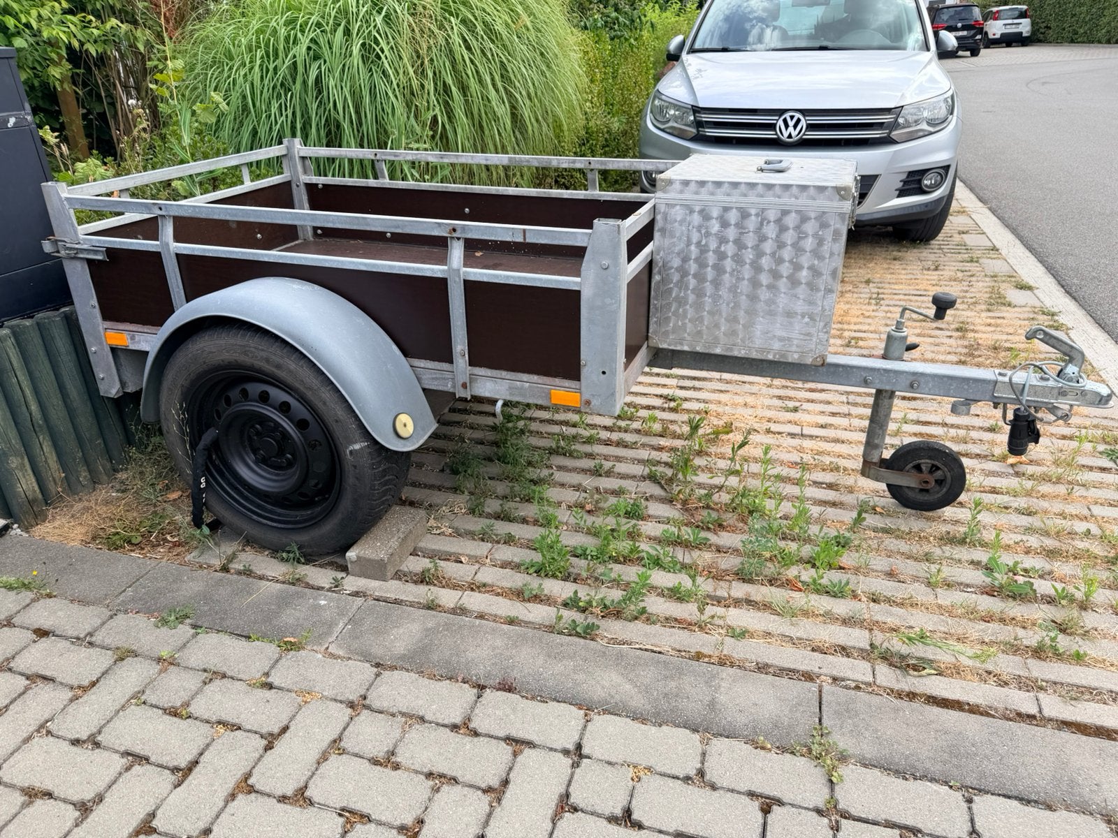 Aanhangwagen, Ophalen, Zo goed als nieuw