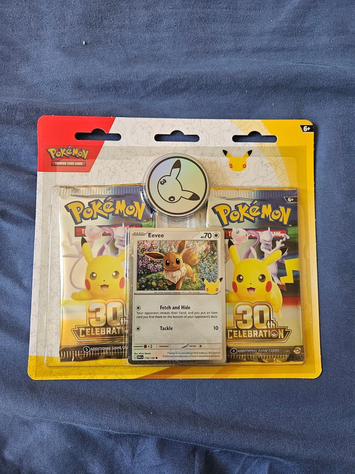 Pokémon 30th celebration blister pack, Ophalen of Verzenden, Nieuw, Boosterbox, Foil