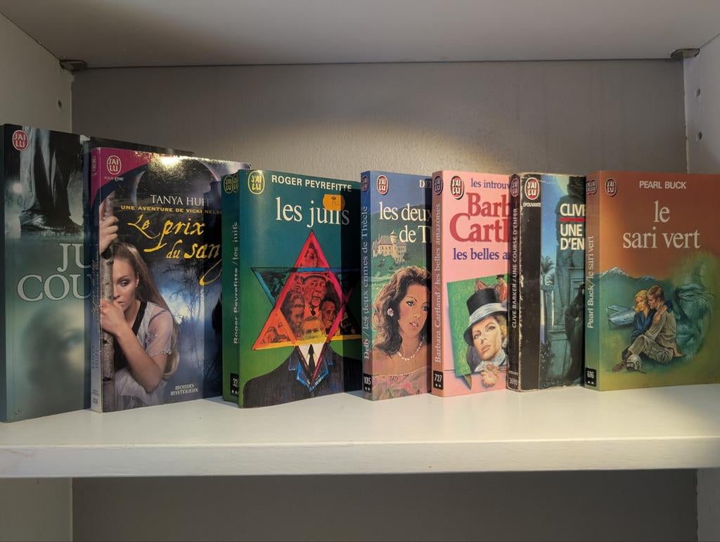 Lot livres, Enlèvement