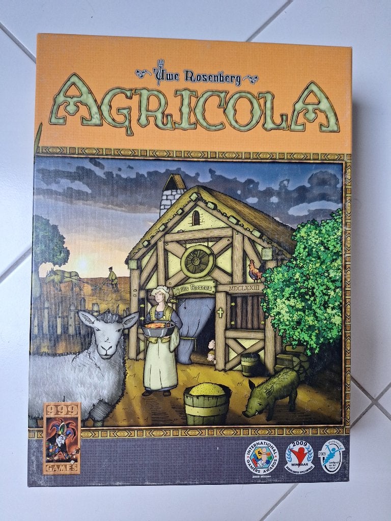 Agricola bordspel 999, Hobby en Vrije tijd, Gezelschapsspellen | Bordspellen, Een of twee spelers, Ophalen of Verzenden, Nieuw