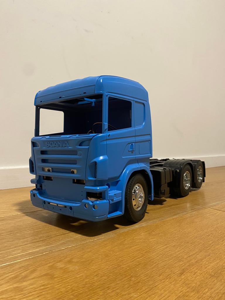 Rc scania tamiya r620, Ophalen, Gebruikt, Bus of Vrachtwagen, Overige merken