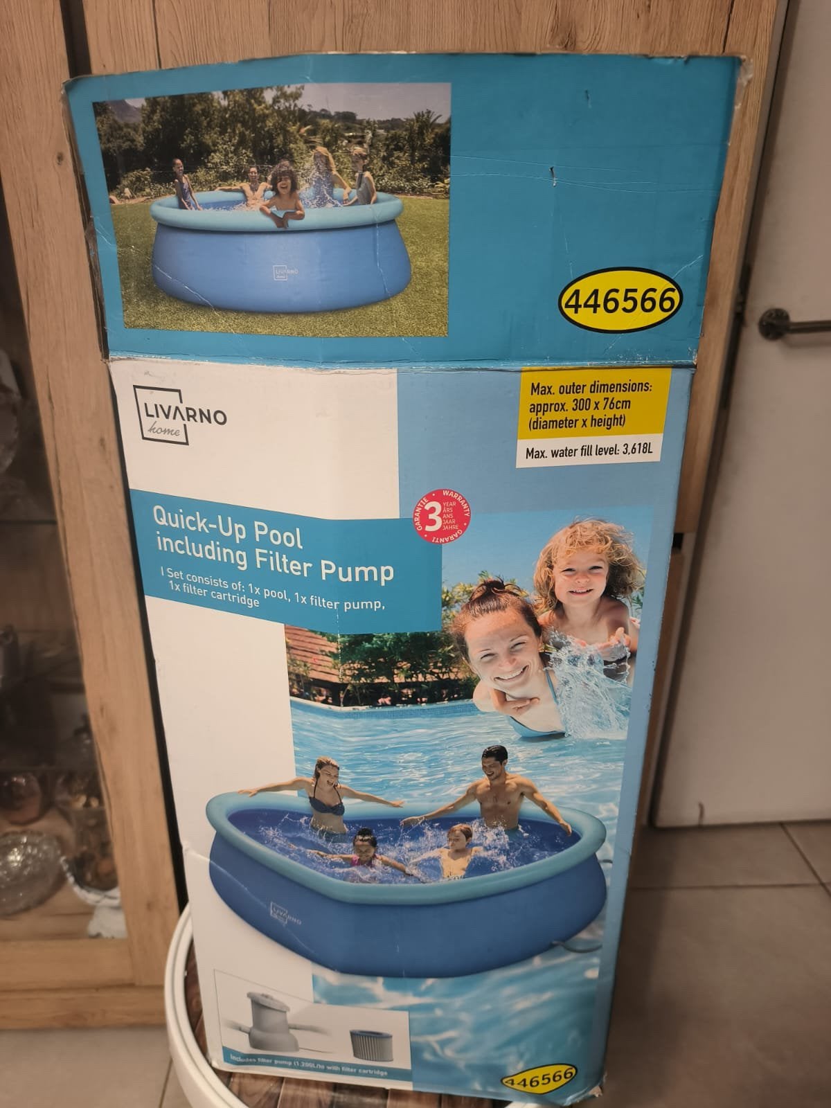 Zwembad nieuwe staat, Tuin en Terras, Ophalen, Zo goed als nieuw