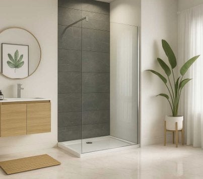 Nieuwe Lavinno inloopdouche, Doe-het-zelf en Bouw, Ophalen, Nieuw, Chroom, Douche