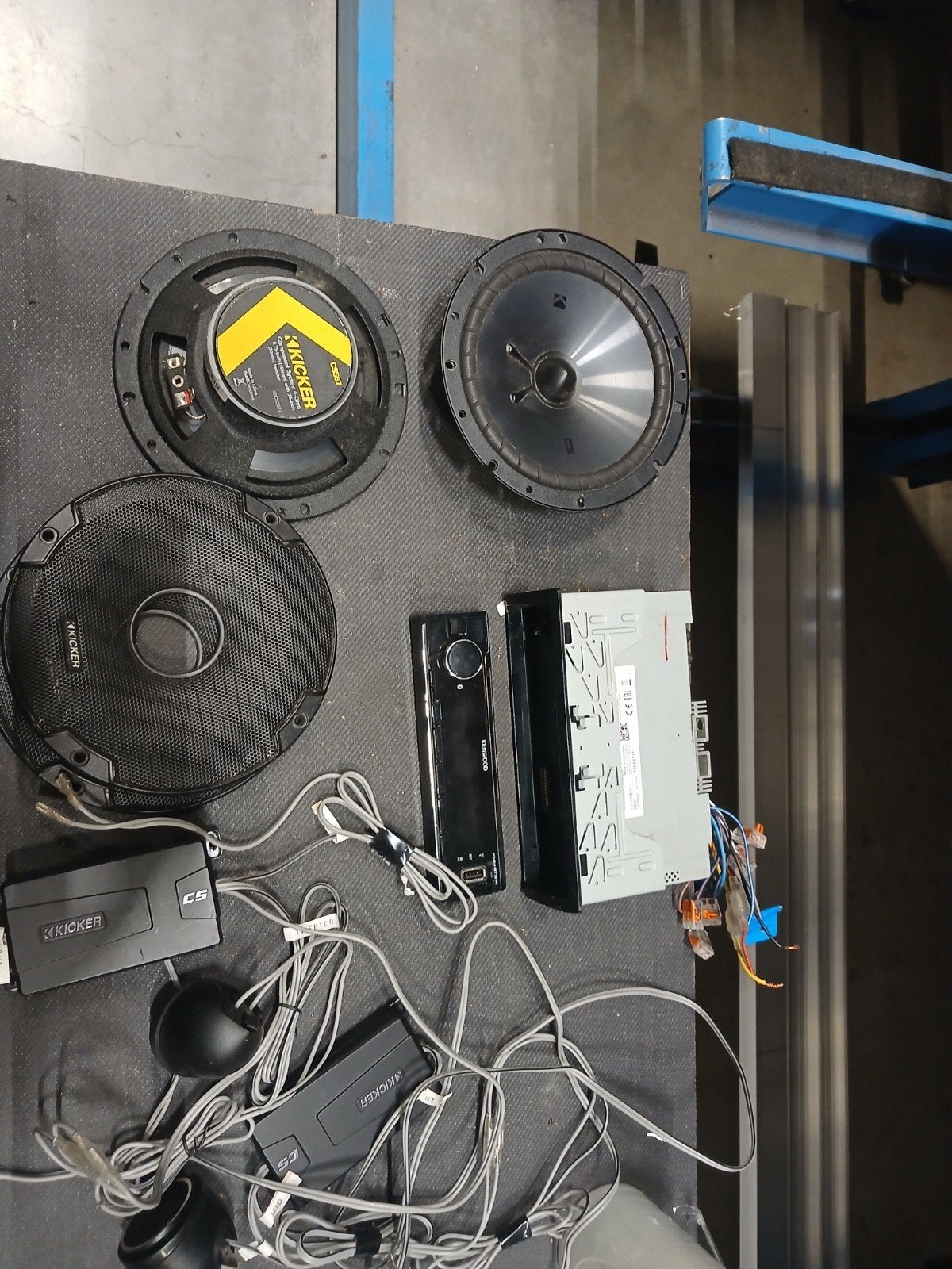 luidsprekers + auto radio, Auto diversen, Ophalen