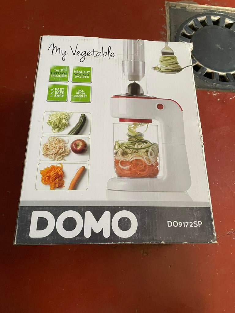My vegetable domo, Ophalen, Zo goed als nieuw