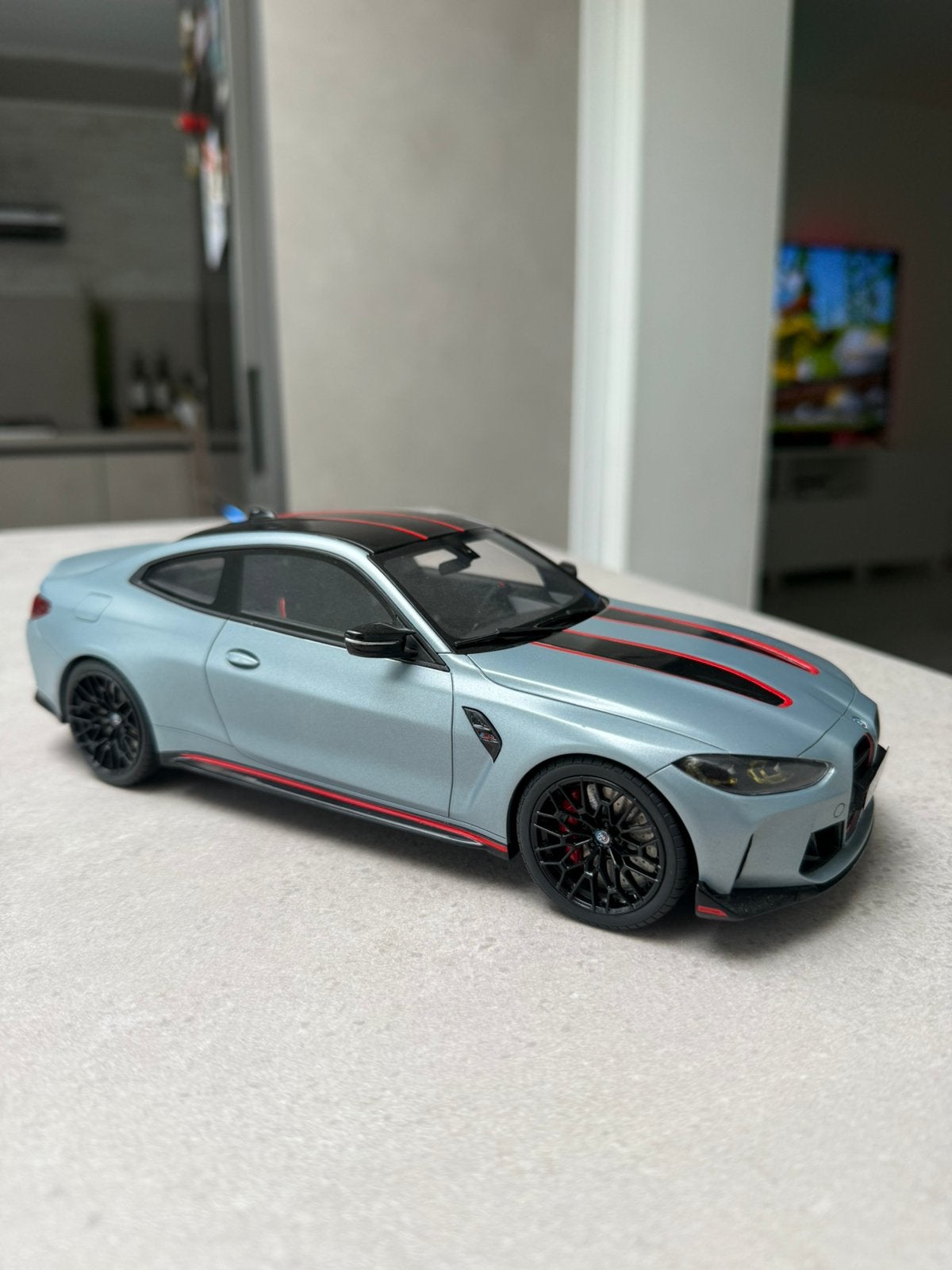 GT Spirit BMW M4 CSL G82 1:18, Enlèvement, Neuf, Voiture, Autres marques