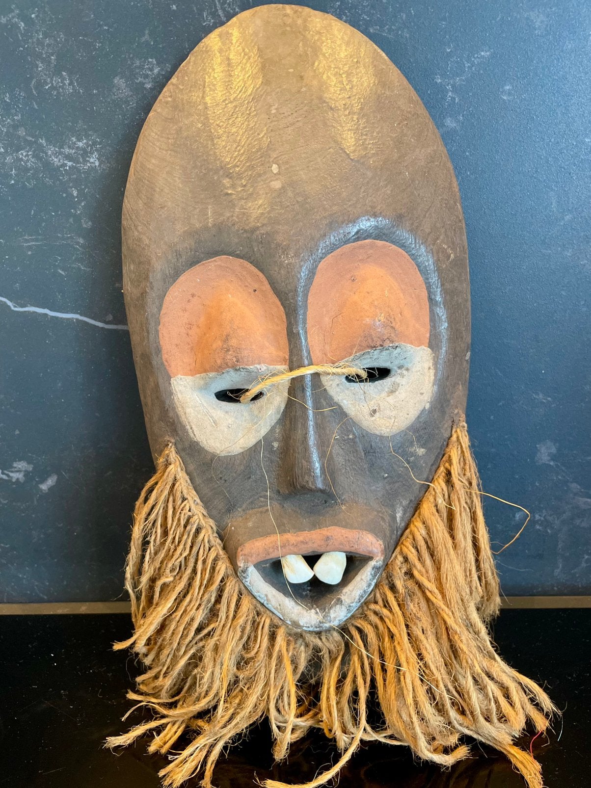 Masque africain authentique du Zaïre., Enlèvement ou Envoi, Masque